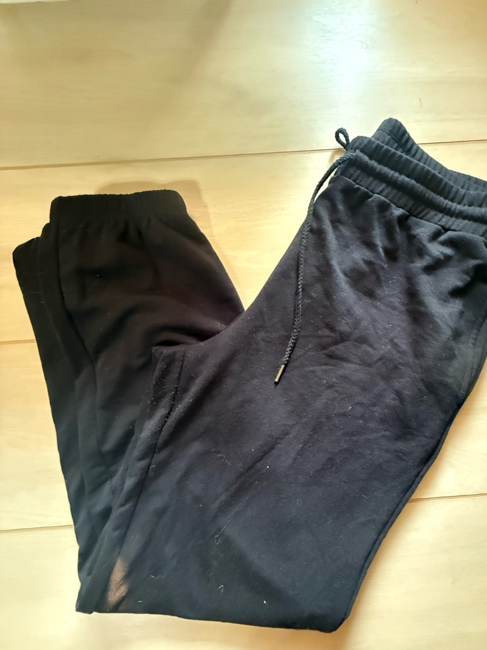 Grace & Lace Black Cozy Jogger Sweat Pants